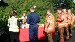 The queues at the RRT tables